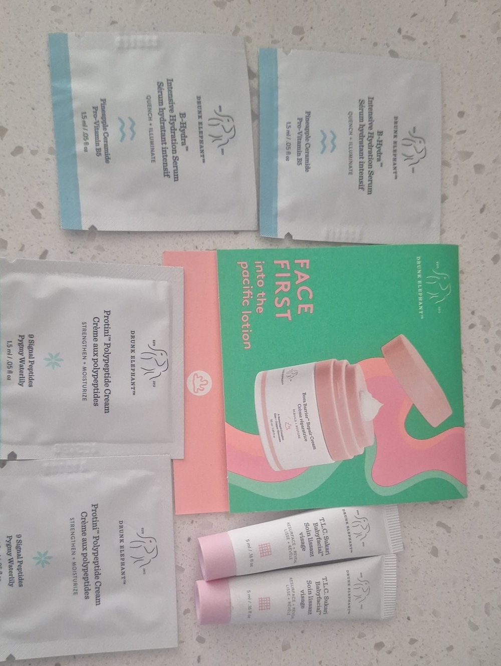Drunk Elephant Sample Set – 7 Pieces